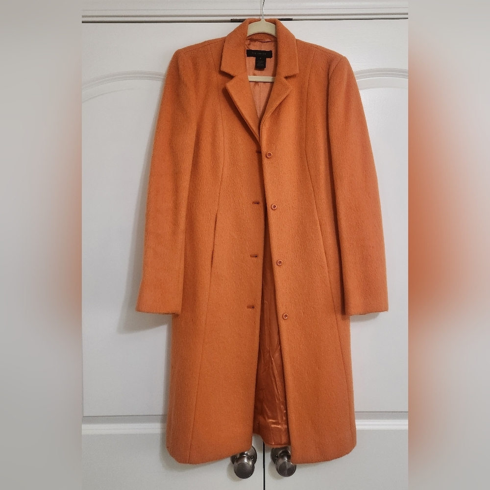 VINTAGE The Limited Orange Coat Size Small / Wool blend